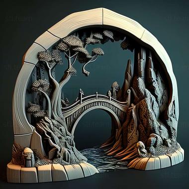 3D model Kena Bridge of Spirits game (STL)